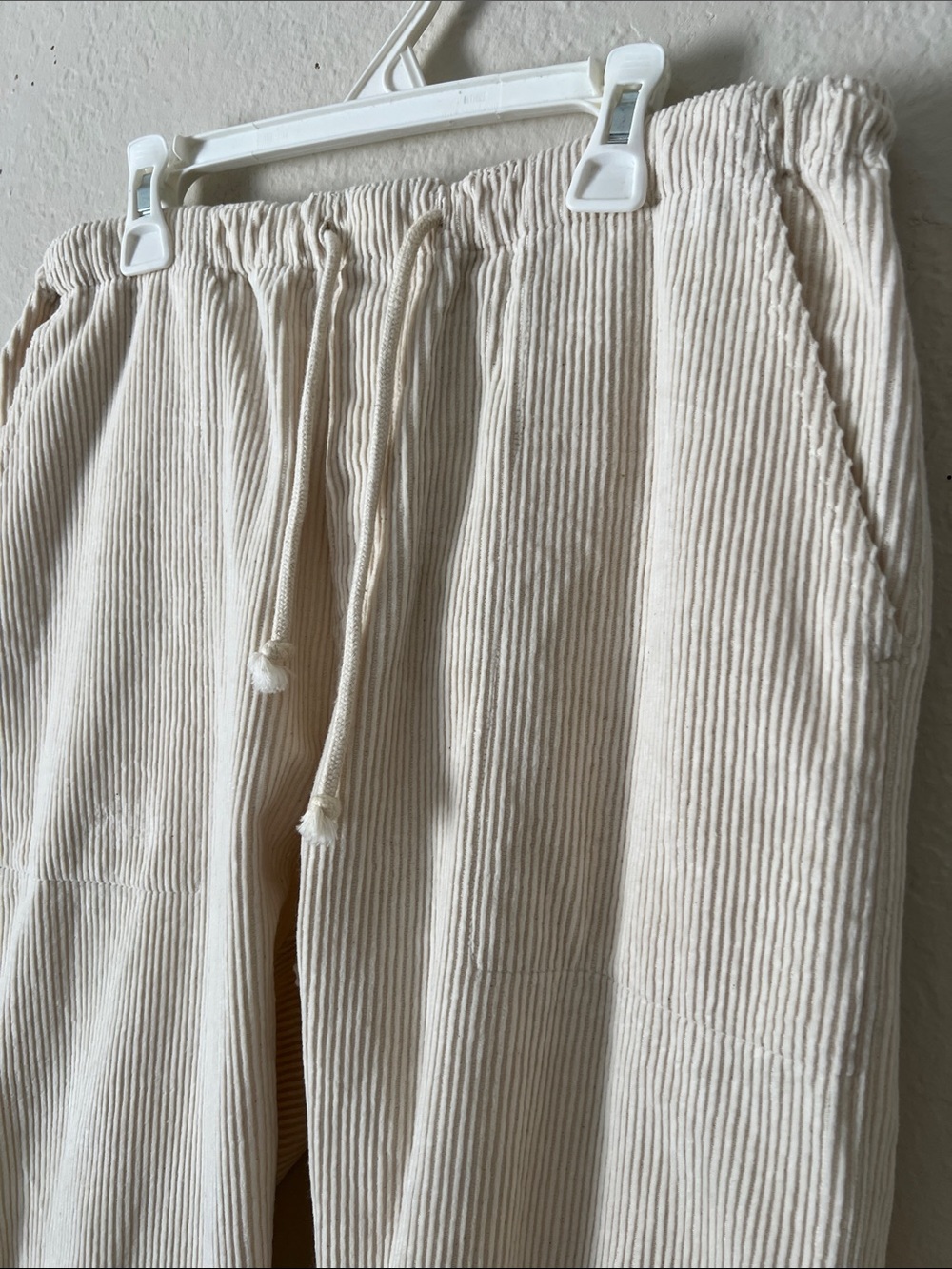 Like New! UNBLEACHED/UNDYED 100% Organic Indian Cotton Cord Drawstring S - Picture 3 of 9